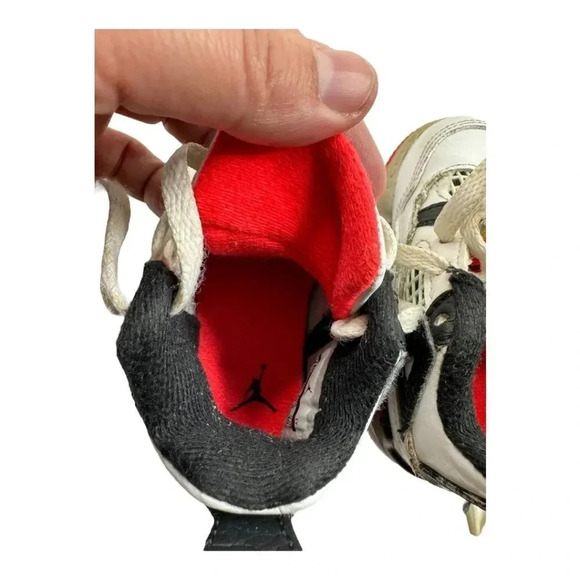 Nike Air Jordan 4 Retro Flight Nostalgia Toddler Shoes  - Picture 5 of 10